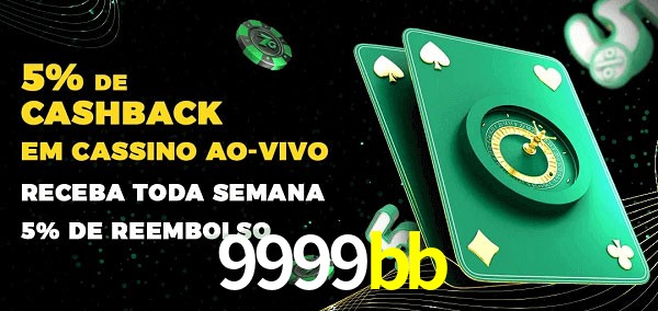 Promoções do cassino ao Vivo 9999bb
